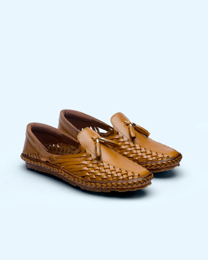 Chief leather loafers Natural